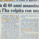 Omicidio di Renata Moscatelli